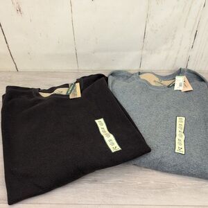Lot Of 2 Outdoor Life Field Thermal Crew Neck Long Sleeve Men's Size XXL New
